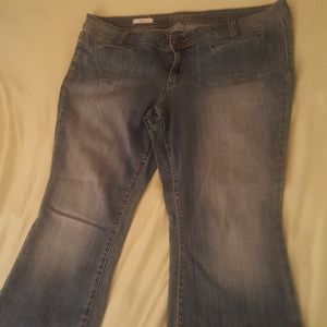Decree Jeans (flare style) Size 19 Stretchy